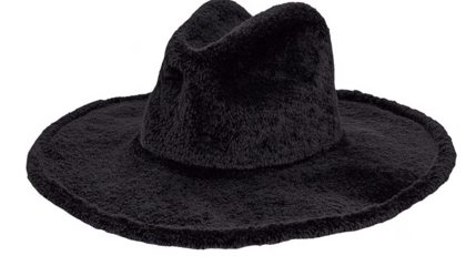 Elegant Black Hat Illustration A Stylish Accessory Against A Transparent Background Isolated Object Demonstrating Fashionable Design And Classic Style Optimized For Adobe Stock Photo