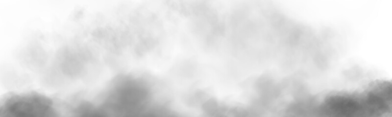 A soft, airy fog spreads across the scene, creating a subtle, ethereal atmosphere. Light gray mist with delicate diffusion blends seamlessly into the background, evoking a sense of calm and mystery.