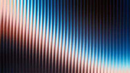 Nostalgic retro fractal glass gradient pattern with blend of faded warm and cool tones. Vintage inspired dreamy fusion of muted blues and warm sepia creates elegant vintage feel. Vector illustration © 3d_kot