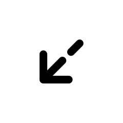 arrows dashed line icon
