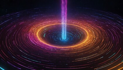 5G technology wireless data transmission, high-speed internet. Information flow in abstract cyberspace. connection, futuristic, glowing, innovation, science, speed, abstract, 456