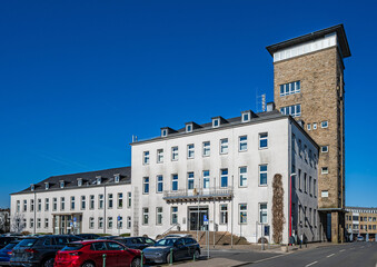 Fototapeta premium Das Rathaus in Velbert; Nordrhein-Westfalen; Deutschland