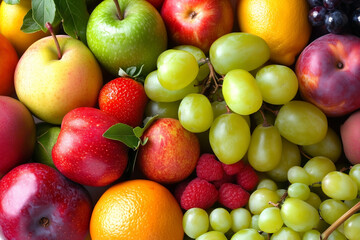 Fresh Fruits on a Table