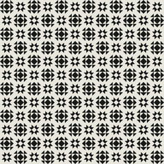 Seamless abstract mid century modern floral pattern for backgrounds, fabric design, home decor. 