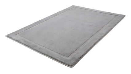 Grey rug isolated on transparent background