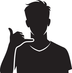 Call me sign artwork