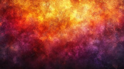 Naklejka premium Abstract fiery nebula