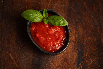 tomato sauce, ketchup, sauce made from tomatoes