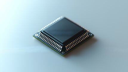 Integrated Circuit Microprocessor Chip: Advanced Semiconductor Technology in Electronics