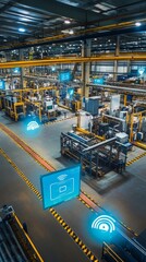 Wireless Sensor Network in Modern Industrial Stock Facility