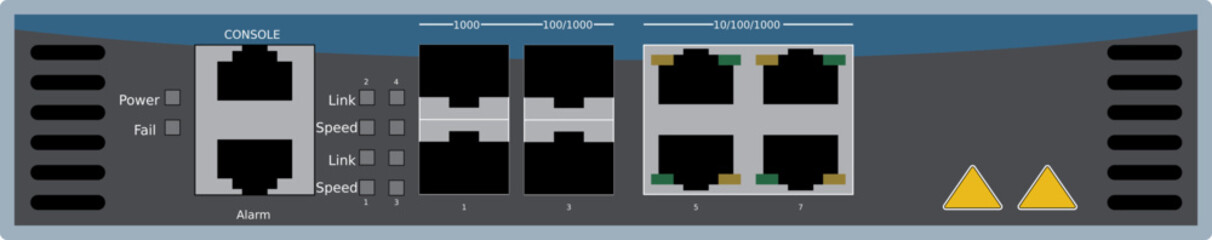 Fototapeta premium Switch SFP