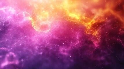 Naklejka premium Colorful Nebula