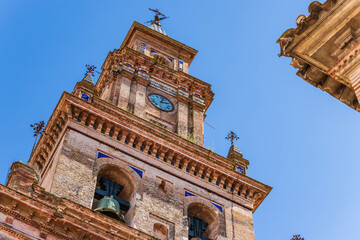 Obraz premium Cathedral and City Center of historical town of Carmona in Andalusia, Spain
