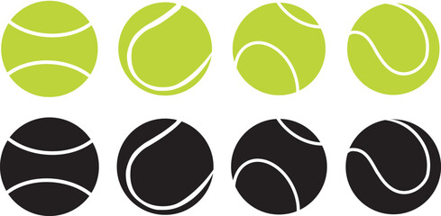Tennis Ball, Tennis Silhouette, Tennis Fan
