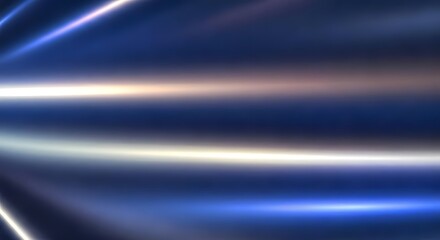 A radiant holographic background with shimmering light reflections in varying shades of blue, purple, and silver, Ai Generated