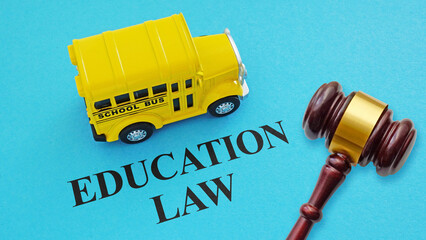 Education law as a field that covers all legal matters related to education