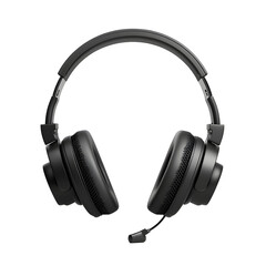 Fototapeta premium High-quality headphones with integrated mic for communication and gaming
