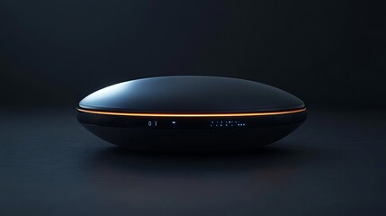 Modern Smart Device in Stylish Kitchen Setting Enhancing Daily Life with Advanced Technology Features