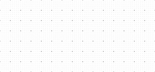 Seamless grey background in form of coordinate grid, drawing paper or student notebook. Abstract grid background suitable for technological and abstract themes. Copy space