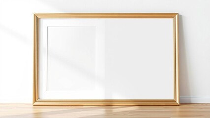 8.5x11 Frame Mockup for Print Design Inspiration