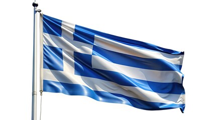 Greek Flag - National Symbol,  Patriotic Colors