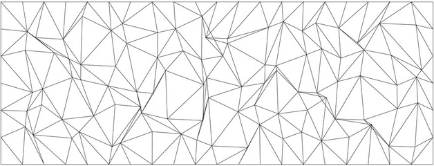 Abstract geometric pattern with chaotic triangular design for modern artistic backgrounds.