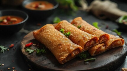 favorite food / culinary from indonesia named martabak manis terang bulan
