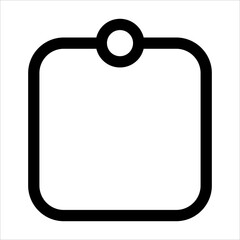 approve line icon vector illustration isolated on white background
