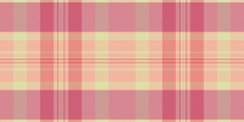 Soft pastel pink and peach plaid pattern. Perfect for textile design, fashion, home decor, or website backgrounds.  This seamless texture evokes a sense of calm and femininity.