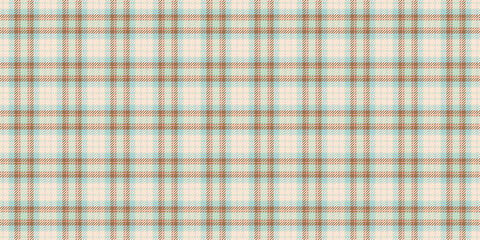 Dreamy pattern tartan vector, trade seamless texture check. Layout background plaid textile fabric in light and orange colors.