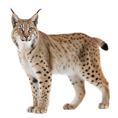 Naklejka premium Eurasian Lynx AI Generated Image