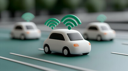 Self Driving Cars Wireless Communication Network