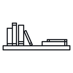 Bookshelf icon.