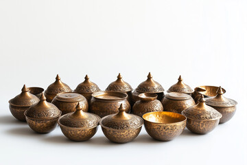 bonang a set of small gongs used in Javanese gamelan