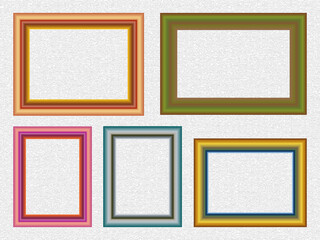 額縁■立体的なフレームセット■カラー