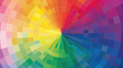 Obraz premium Colorful Abstract Circle