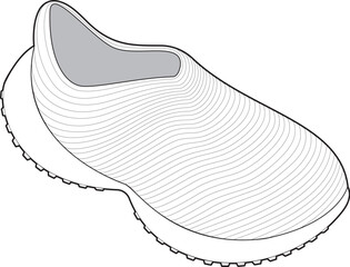 shoe drawing, accessory drawing, bag drawing, wallet, sock drawing, boot drawing, ballerina drawing, glasses drawing