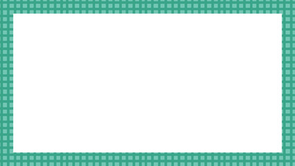 Colorful Photo Frame with Big Grid Pattern