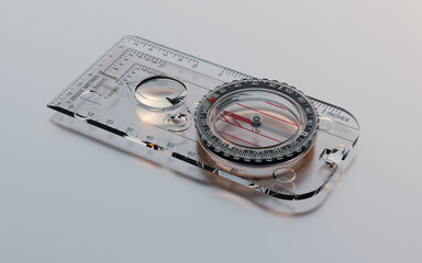 Magnetic Navigation Compass For Outdoor Adventurers