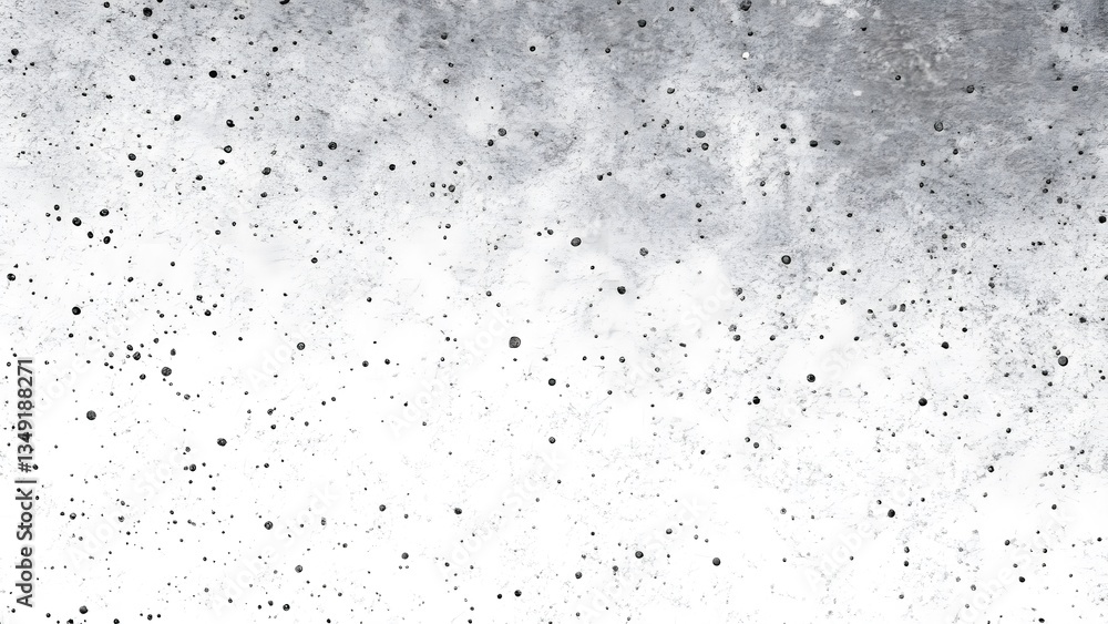Poster distressed grunge noise gradient with random dot texture and dusty halftone effect. raindrops on wth
