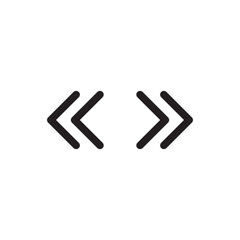 Double arrows icon.