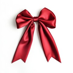 Fototapeta premium Generic Neatly Tied Perspective Satin Bow Decorative