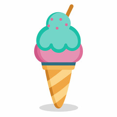 Ice creme vector illustration 