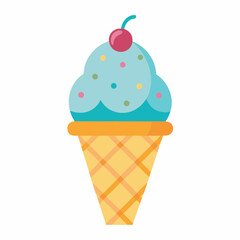 Ice creme vector illustration 