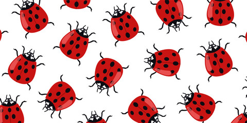 Ladybugs background.