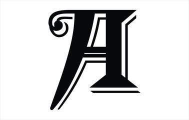 Elegant Letter A logo Vector Template Initial Letter A Logo Design. Creative And Modern A logo