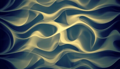 Obraz premium Abstract Wave Background with Flowing Shapes and Light Effects