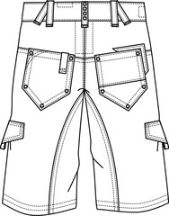 men's pants drawing, men's pants denim drawing, women's pants drawing, accessory pants drawing, denim effect drawings, pants technical drawing, tights drawing, cargo pants,short drawings