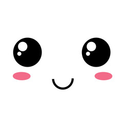 Cute kawaii emoji