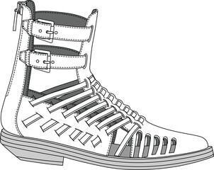 illustration, vector, design, shoe drawing, accessory drawing, bag drawing, wallet, sock drawing, boot drawing, ballerina drawing, glasses drawing, cowboy boot drawing,sandal drawing